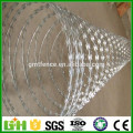 China Factory Supply Razor galvanizado / arame farpado